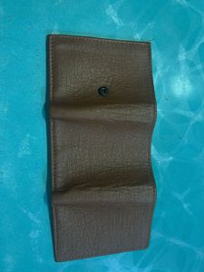Brown Leather Bifold Wallet
