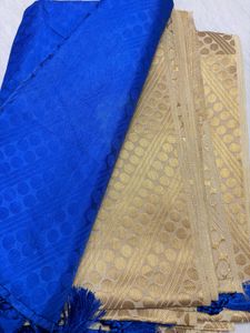 Royal Blue Silk Saree