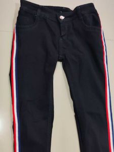 Navy Blue &amp; black Skinny Jeans