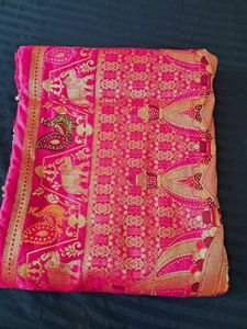 Beautiful Pink Ethnic Saree