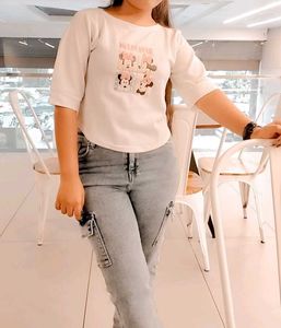 Cute Minnie Mouse Top for Girls