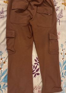 Brown Cargo Sweatpants