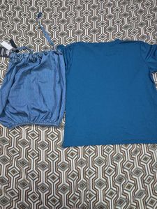 Armani Exchange T-Shirt and Denim top