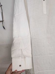 Men's Cream Kurta