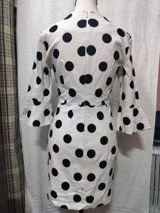 Korean Chic Polka Dot Mini Dress
