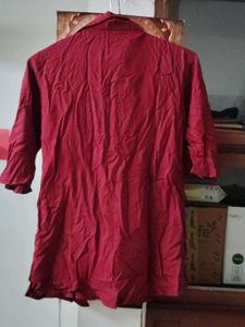 155.Women's Red Jacket top