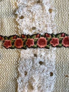 Floral Embroidered Choker