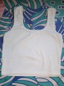 white tanktop