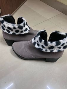 Cozy Faux Fur Lined Ankle Boots