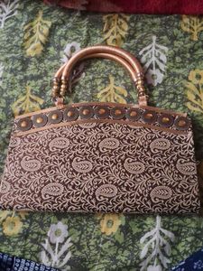 Elegant Paisley Clutch Bag