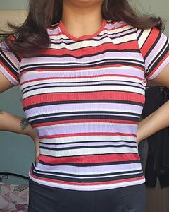 Candy strips Baby tee