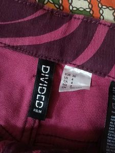 y2k grunge plum Wide Leg Swirl Printed jeans