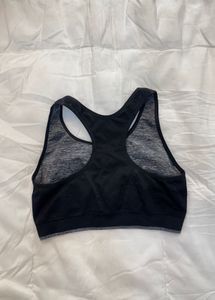 Comfortable Grey and black Sports Bra