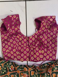 Vibrant Elephant Print Lehenga Choli Set