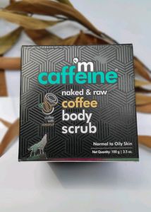 M Caffeine Body Scrub For Removing Tanning And Exf
