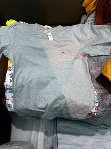 Men's Grey Croc Pocket T-Shirt