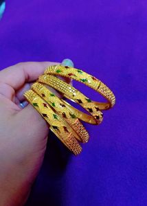 💕Gold Plated Bangles For Women