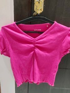 Combo of 2 Trendy Ribbed &amp; Solid Tops