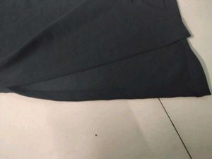Elegant Black High Neck Maxi Dress