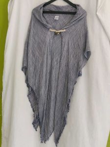 Striped Poncho