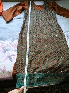 ❤️Sequined Kurta Suit Set On Sale!!!