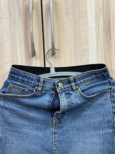 Denim Maxi Skirt