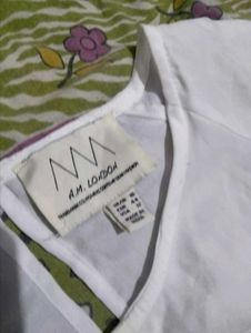 Chic White Blouse with Tie Detail