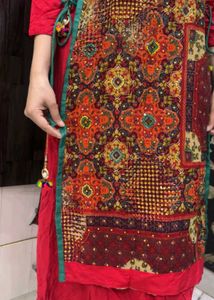 Vibrant Ethnic Kurta with Embellishments