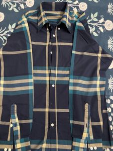 Classic Plaid Button-Down Shirt