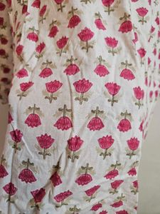 Pretty Floral Print Kurta Top