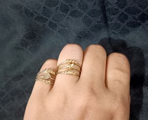 Combo of 2 Golden Rings