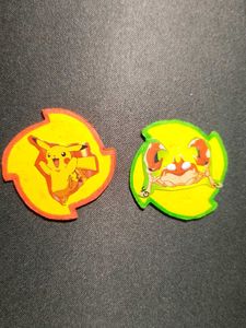Handmade Pokemon Twisters Pikachu & Krabby