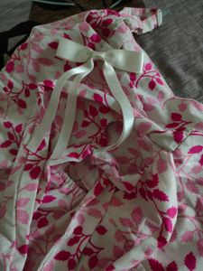 Charming Pink Floral Summer Dress