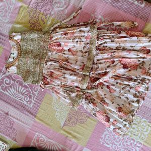 Floral Print Ethnic sharara suit