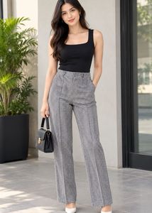 Classic Houndstooth Pants