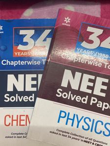 Arihant 34 Years, Chemistry, Physics, Neet Book