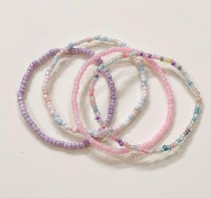 Cute Beaded Bracelets 4 Set
