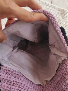 Handmade Crochet Crossbody Bag