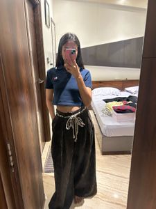 Korean bottoms with rope tie