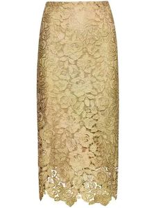 Lace Floral Pencil Skirt ✨️🪞