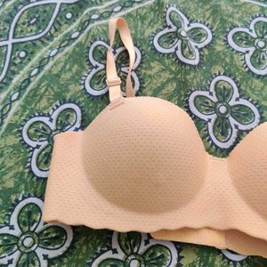 yellow pushups Padded Bra