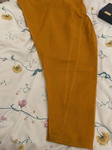 Mustard Yellow Palazzo Pants/ Salwar