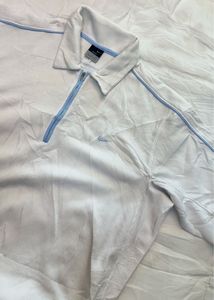 Nike White Polo Shirt