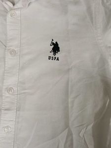 US Polo Assn White Shirt for men