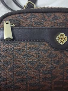 Designer Monogram Crossbody Bag