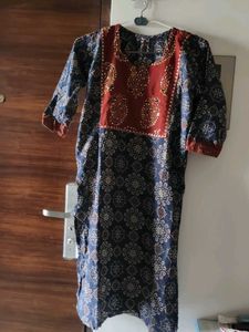 Ajrakh kurti