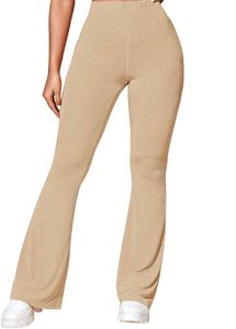 Flared Beige Pants . size - L