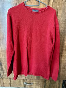 Red H&amp;M Knit Top
