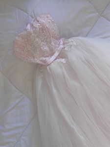 pink tulle ballgown
