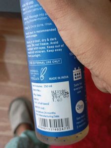 Be bodywise bodywash and m caffeine scrub